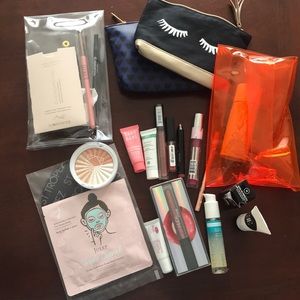 Huge lot of Ipsy, allure box samples and full size
